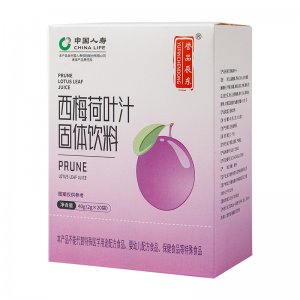 西梅荷葉固體飲料盒裝OEM代加工