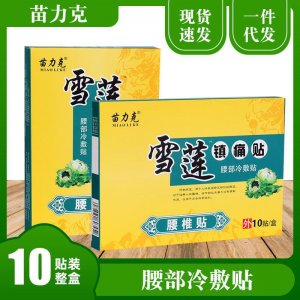 腰椎貼 膏藥貼 腰部冷敷貼 腰頸椎黑膏貼OEM代加工
