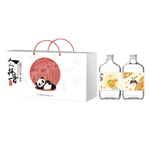 人人抖音輕奢時(shí)尚白酒香橙味42°100ml濃香型白酒.jpg