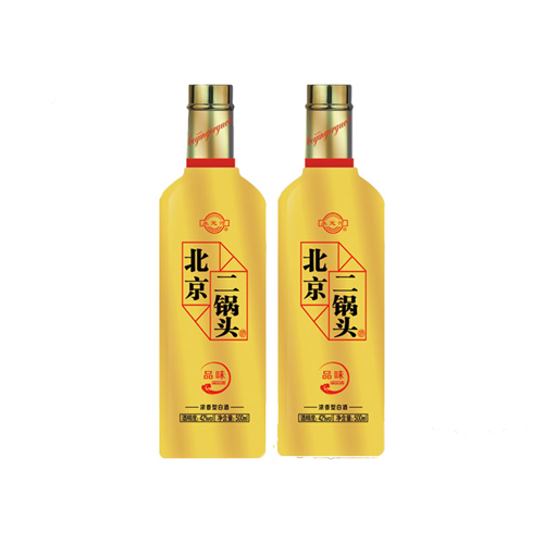 大紅門(mén)北京二鍋頭酒品味黃瓶42°500ml濃香.jpg