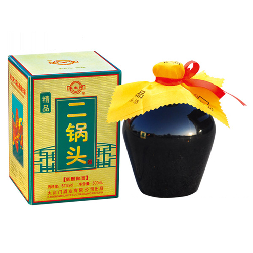 大紅門(mén)永定河精品二鍋頭酒陳釀52°500ml清香型白酒.jpg