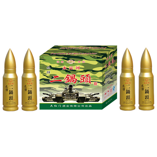 大紅門(mén)永定河炮彈二鍋頭酒52°500ml清香型白酒.jpg