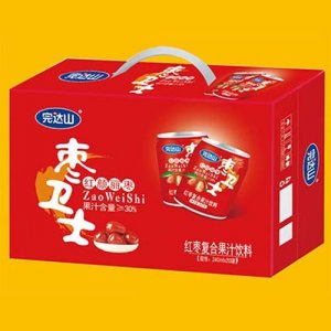 完達山棗衛(wèi)士紅棗復合果汁飲料240mlx20罐
