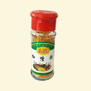 志浩咖喱粉玻璃瓶裝