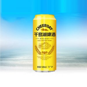 千島湖啤酒金版（易拉罐）11度500ml
