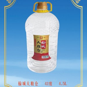 酉源榆城大糧倉酒42°4.5L濃香型白酒