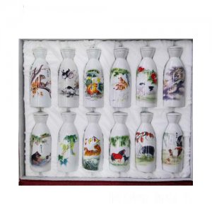 皖水坊壇子酒 珍藏動物套裝