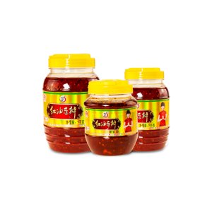 恒星紅油豆瓣瓶裝黃標(biāo)