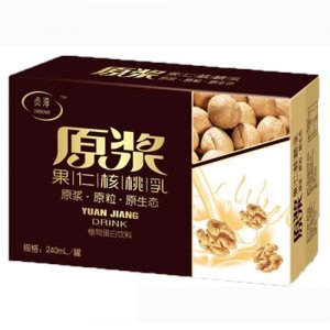 貞淳原漿果仁核桃乳植物蛋白飲料240ml箱裝