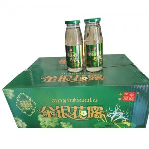 中事王屋水能金銀花露箱裝