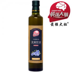 最強大腦食用油亞麻籽油500ml