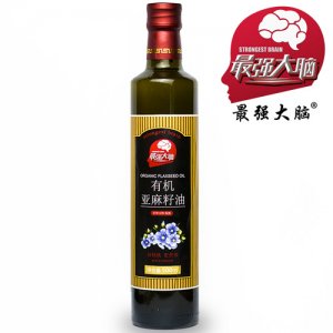 最強大腦食用油有機亞麻籽油500ml