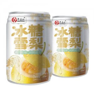 中原紅冰糖雪梨飲料 易拉罐330m