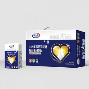 乳小樣中老年高鈣無蔗糖復(fù)合蛋白飲品